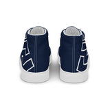 CROWN BIG TIME NAVY Men’s high top canvas shoes