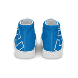 CROWN BIG TIME BLUE Men’s high top canvas shoes