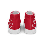 CROWN BIG TIME RED Men’s high top canvas shoes