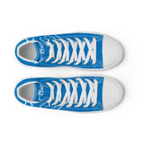 CROWN BIG TIME BLUE Men’s high top canvas shoes