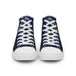 CROWN BIG TIME NAVY Men’s high top canvas shoes