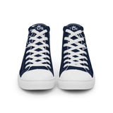 CROWN BIG TIME NAVY Men’s high top canvas shoes