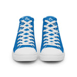 CROWN BIG TIME BLUE Men’s high top canvas shoes