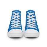 CROWN BIG TIME BLUE Men’s high top canvas shoes