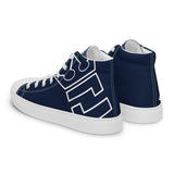 CROWN BIG TIME NAVY Men’s high top canvas shoes