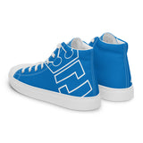 CROWN BIG TIME BLUE Men’s high top canvas shoes