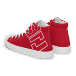 CROWN BIG TIME RED Men’s high top canvas shoes