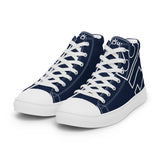 CROWN BIG TIME NAVY Men’s high top canvas shoes