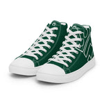 CROWN BIG TIME GREEN Men’s high top canvas shoes