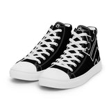 CROWN BIG TIME BLACK Men’s high top canvas shoes