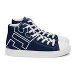 CROWN BIG TIME NAVY Men’s high top canvas shoes