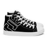 CROWN BIG TIME BLACK Men’s high top canvas shoes