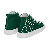 CROWN BIG TIME GREEN Men’s high top canvas shoes