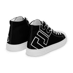 CROWN BIG TIME BLACK Men’s high top canvas shoes