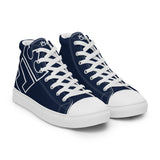 CROWN BIG TIME NAVY Men’s high top canvas shoes