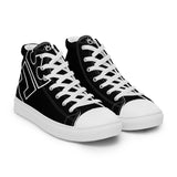 CROWN BIG TIME BLACK Men’s high top canvas shoes