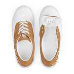 CROWN 2 TONE TAN Men’s lace-up canvas shoes