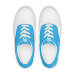 CROWN 2 TONE BLUE Men’s lace-up canvas shoes