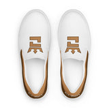 CROWN DOUBLE TAN Men’s slip-on canvas shoes