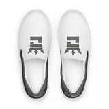 CROWN DOUBLE GRAY Men’s slip-on canvas shoes