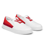 CROWN DOUBLE RED Men’s slip-on canvas shoes