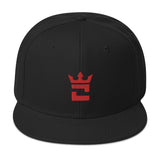 CROWN RED EMBLEM Snapback Hat