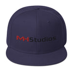 MH STUDIOS WHITE Snapback Hat