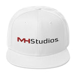 MH STUDIOS WHITE Snapback Hat