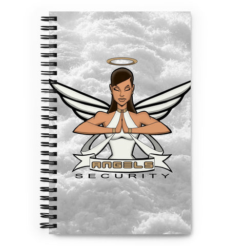 Angels Security Spiral notebook