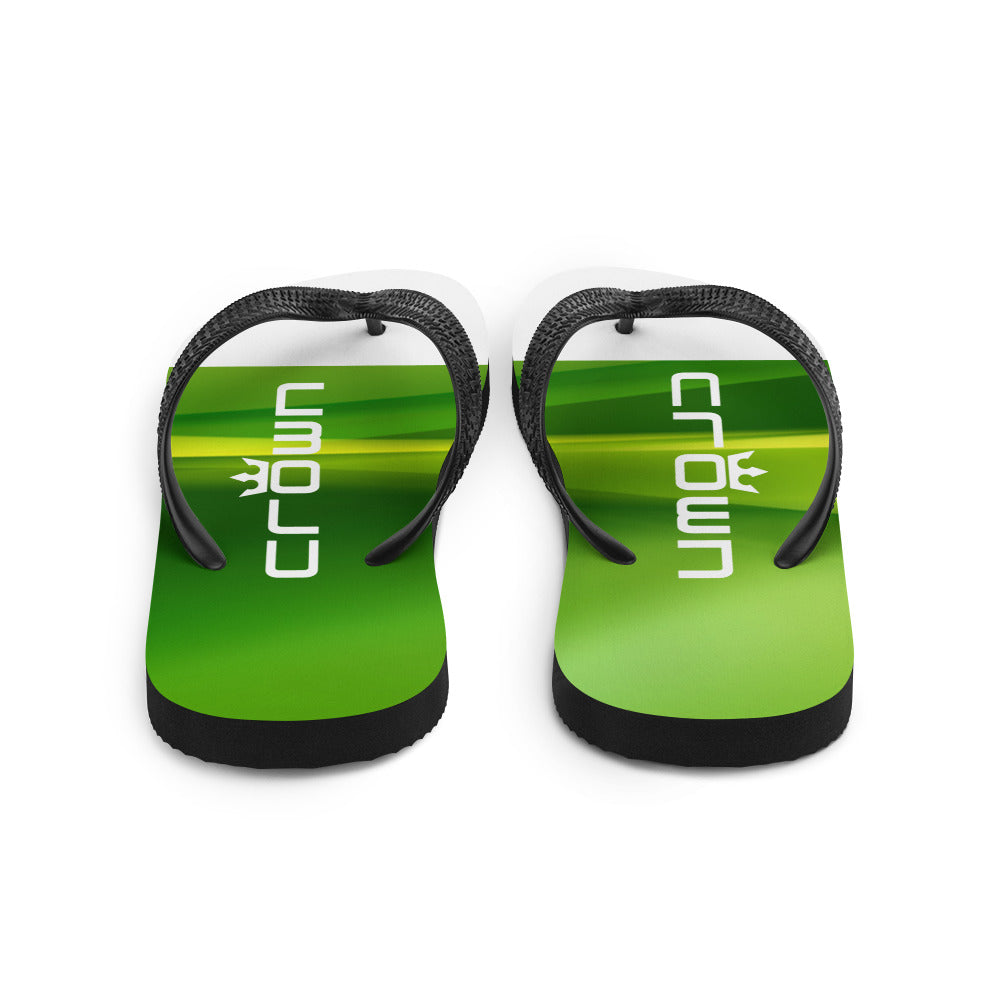 CROWN LIME Flip-Flops