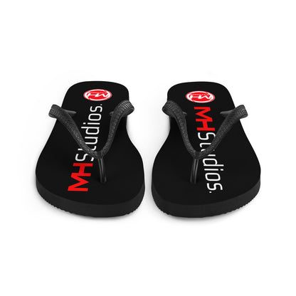 MH STUDIOS BLACK Flip-Flops