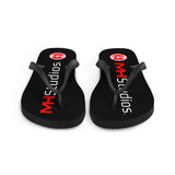 MH STUDIOS BLACK Flip-Flops