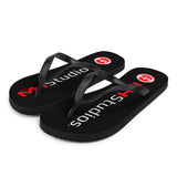 MH STUDIOS BLACK Flip-Flops