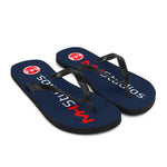 MH STUDIOS NAVY Flip-Flops