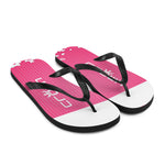 CROWN PINK LOVE Flip-Flops