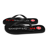 MH STUDIOS BLACK Flip-Flops