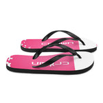 CROWN PINK LOVE Flip-Flops