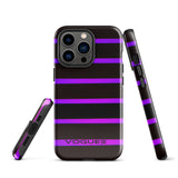 VOGUE VIOLET Tough Case for iPhone®