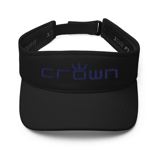CROWN NAVY TITLE Visor