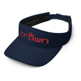 CROWN RED TITLE Visor