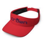 CROWN NAVY TITLE Visor