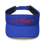 CROWN RED TITLE Visor