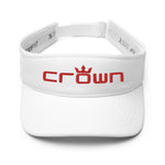 CROWN RED TITLE Visor